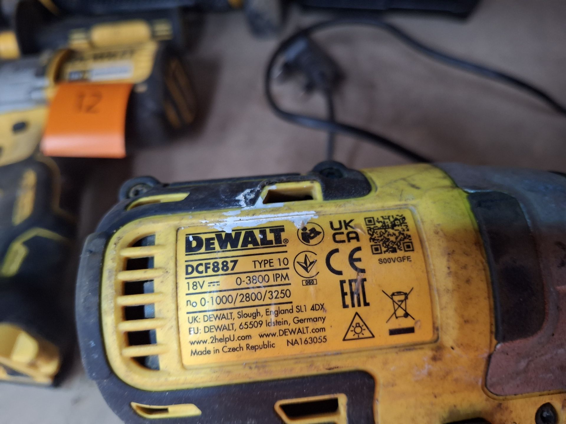 Dewalt 18v power tool set - Image 8 of 10