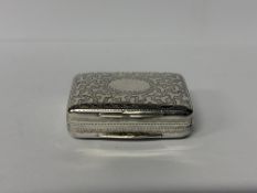 Silver Vinaigrette Box