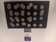 Tray Containing 38x 50p Commemorative Coins