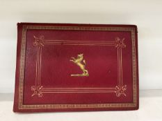 Address to Assheton Bidulph M.F.H from Kings Country Hunt