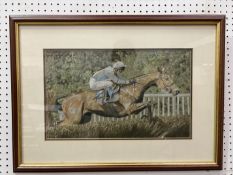 'A Leap ' Pastel Work