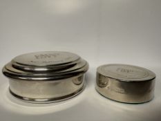 2x Asprey Silver Items