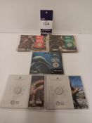 Various Collectors 50p Coins to include Tales of the Earth Dinosaur Collection, Natural History Muse