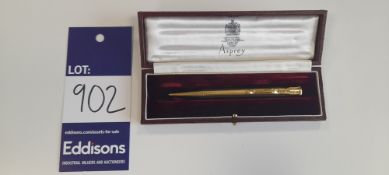 Yard-O-Led 18 carat gold hallmarked propelling pencil