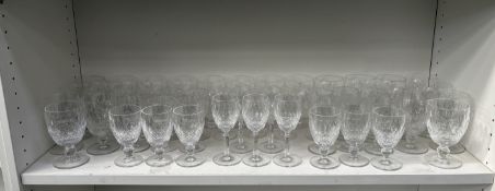 Qty of Waterford Crystal Glass Wine Glasses