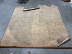 Large map of 'The County Twenty Miles Round Mansfield'