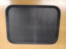 Job lot of 30 Brand new Rectangle non-slip serving/drinks trays. Width 51cm, depth 38.5cm