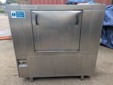 Winterhalter Rack Conveyor Dishwasher. Full set up.