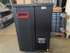 Gamko FK20/21 single door keg cooler. 2 x 201 Keg Capacity. Approx dimensions: Width 56cm, depth 63c