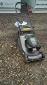 Hayter Harrier 48 Pro self propelled roller mower with Honda GCVx 170 engine, Serial Number