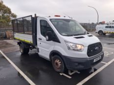 Ford Transit 350 L2 Single Cab 2.2TDCi 100PS Tipper.