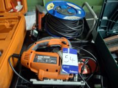 Black & Decker KS900S 240v jigsaw and extension reel