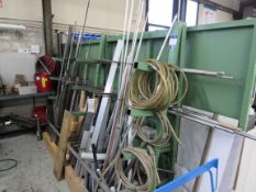 Quantity of stock and stock rack