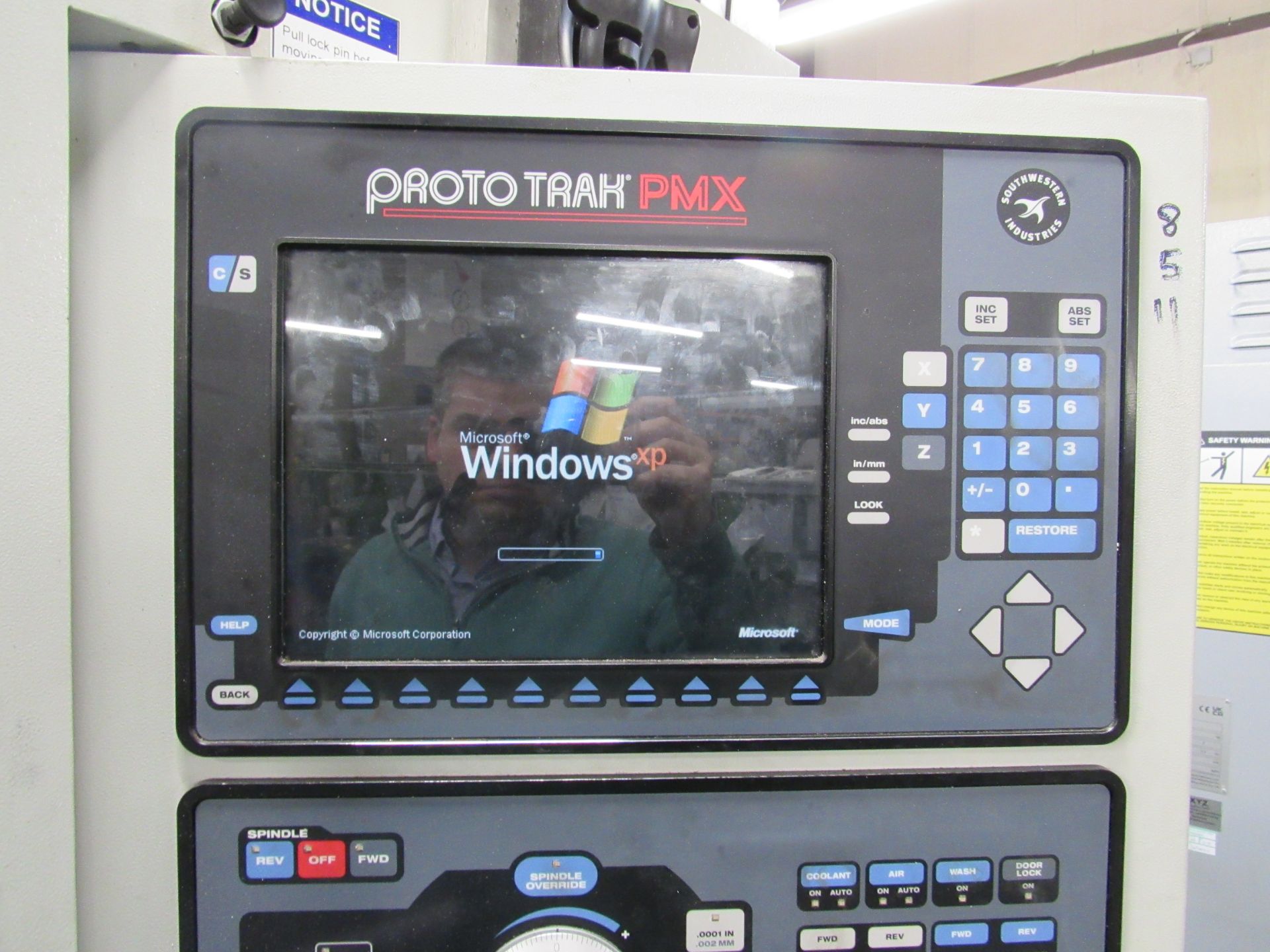 XYZ Proto Trak LPM, Serial number M7192, 2012, 4200kg