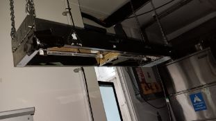 Adexa XD-HHB900-1T ceiling mounted commercial heated gantry – Located in the kitchen