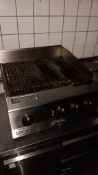 Lincat OE8405 electric countertop chargrill, serial number 30606046 (2023) – Located in the kitchen
