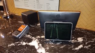 5 x Toast TT200 duo screen touchscreen POS terminals with Toast TP200 receipt printers (excludes