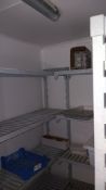 4 x Cambro cold room shelving units – Located in the kitchen