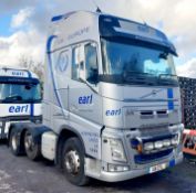 Volvo FH 500 6x2 Euro 6 Tractor Unit, Registration X111 ETL. First Reg: 01.01.2015. MOT: 11.2025.
