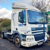 Daf CF 85.360. Tractor Unit, Registration PN11 HUH. MOT: Expired. First Registered: 25.03.2011.(