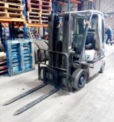 Nissan 2t Diesel Forklift (2008) Truck weight 4T Hours: 5,680