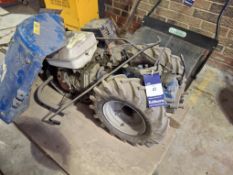 Wheel mounted engine