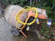 Altrad minimix 150 cement mixer with stand 110v