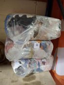 3 bags of rags