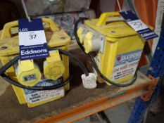 2 transformers, 3.3kva