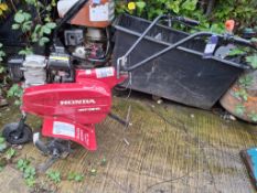 Honda FG315 petrol drive rotovator with Honda GC160 engine