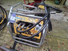 JCB Beaver mobile jack hammer with generator