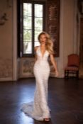 Elly Zeynep Wedding Dress, Size 46 / UK 18, Colour Ivory, Advised RRP £2,359 (Ex-Display, Viewing