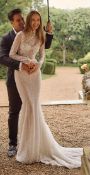 Eva Lendel Adriatica Wedding Dress, Size 44 / UK 16, Advised RRP £2,604 (Ex-Display, Viewing