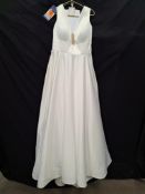 Eva Lendel Valery Wedding Dress, Size 46 / UK 18, Colour Ivory, Advised RRP £1,512 (Ex-Display,