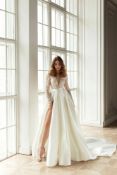 Eva Lendel Amber Wedding Dress, Size 46 / UK 18, Colour Original. Advised RRP £1,737 (Ex-Display,