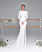 Eva Lendel Caprice Wedding Dress, Size 42 / UK 14, Colour Ivory, Advised RRP £934 (Ex-Display,