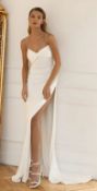 Eva Lendel Deniss Wedding Dress, Size 42 / UK 14, Colour Ivory, Advised RRP £1,082 (Ex-Display,