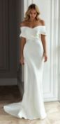 Eva Lendel Jess Wedding Dress, Size 42 / UK 14, Colour Original, Advised RRP £1,783 (Ex-Display,