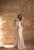 Eva Lendel Envy Wedding Dress, Size 46 / UK 18, Colour Ivory, Advised RRP £2,148 (Ex-Display,