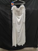 Eva Lendel Envy Wedding Dress, Size 50-54-52, Colour Ivy (Ex-Display, Viewing Strongly Recommended).