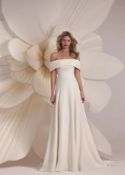 Eva Lendel Poema Wedding Dress, Size 44 / UK 16, Colour Ivory, Advised RRP £1,397 (Ex-Display,
