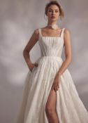 Eva Lendel Moraya Wedding Dress, Size 46 / UK 18, Colour Ivory, Advised RRP £3,300 (Ex-Display,