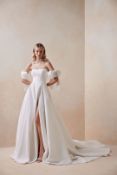 Elly Moreina Wedding Dress, Size 44 / UK 16, Colour Ivory, Advised RRP £1,295 (Ex-Display, Viewing