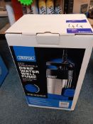 Draper 230v submersible deep water well pump