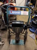 Makita jack hammer on mobile trolley (110v)