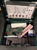 Metabo STA18LTX100 18v jigsaw (body only) plus 2 x Metabo powermaxx BS12 drills (body only)
