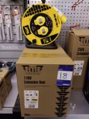3 x Elite 110v 25 metre extension reels