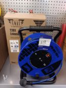 1 x Elite 230v 50 metre 4 way extension reel