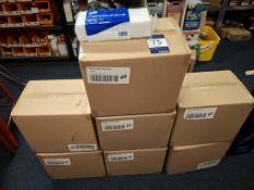 7 x Boxes (10 per box) of erase all sponge, 2 x wet floor signs