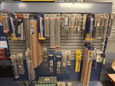 Qty drill bits including Bosch, Alpen, Irwin, Dewalt & Timco